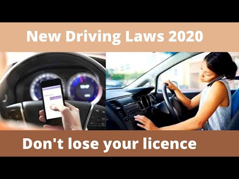 New mobile phone driving rule 2020 - know the law or lose the licence