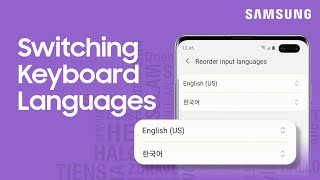 How to switch Samsung Keyboard languages on your Galaxy Phone | Samsung US screenshot 5
