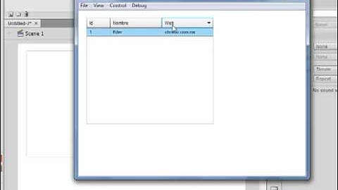 Tutorial datagrid en flash [as3]