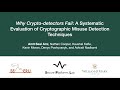 SWE Seminar - Analyzing the Limitations of Crypto-Detectors: A Comprehensive Evaluation of Cryptographic Misuse Detection