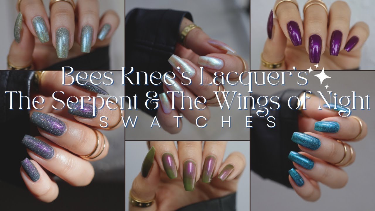 The Serpent & The Wings of Night inspired collection by Bees Knee's Lacquer | August 2024