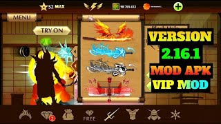 Shadow Fight 2 VIP+MEGA+GOD MOD(Max Level 52/All Weapons Unlocked)SF2 Hack Download