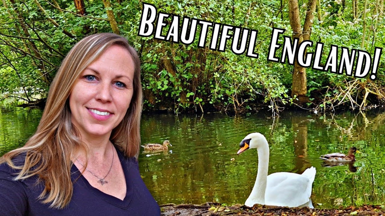 Americans UK Adventure | Beautiful Relaxing WALK through ENGLAND - Vlog