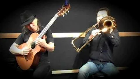 EIJIRO NAKAGAWA (trombone) AKIO YOKOTA (Guitar) Du...