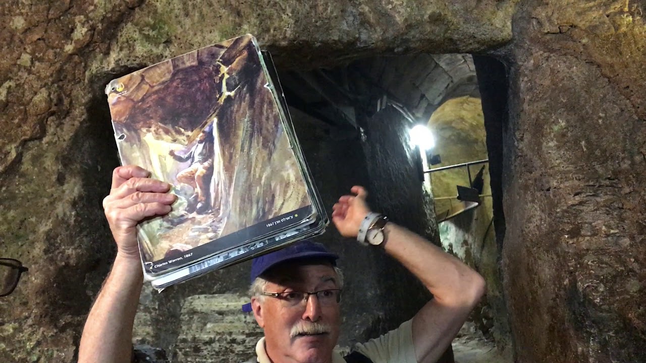 Jerusalem Archeology sitesThe Warren Shaft water tunnel YouTube