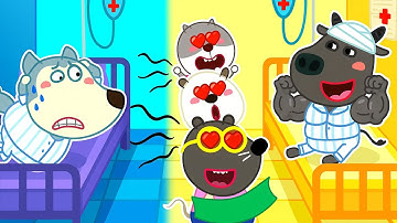 When Celebrity Go to the Hospital😮Wolfoo Feels More Annoyed Than Jealous | Educational 2D Animation