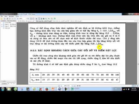 Video Bài giảng ĐỒ ÁN CHI TIẾT MÁY: TÍNH THIẾT KẾ TRỤC -... - YouTube