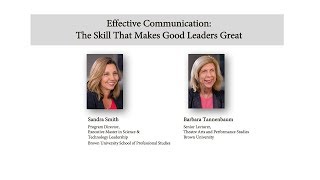 Effective Communication: The Skill That Makes Good Leaders Great
