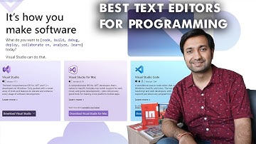 BEST TEXT EDITORS FOR PROGRAMMING