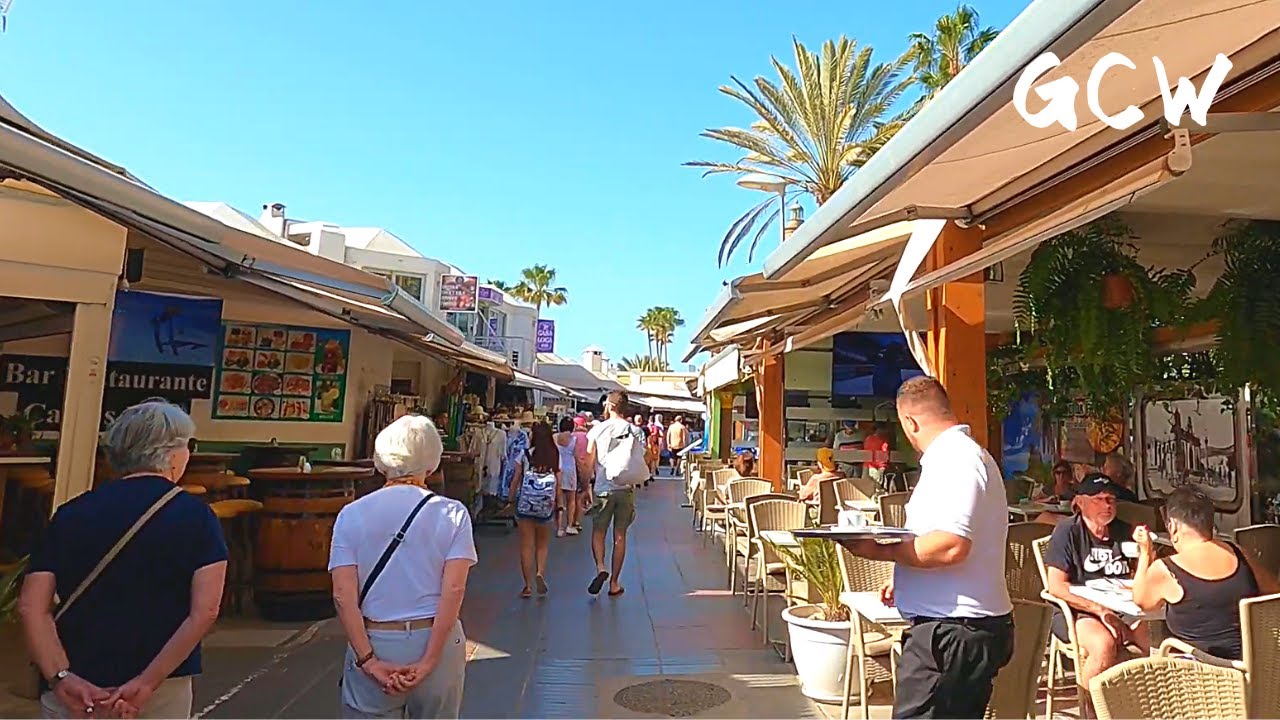 MASPALOMAS Gran Canaria 2023 Oasis Shopping Centre To Costa Meloneras maspalomas-gran-canaria-2023-oasis-shopping-centre-to-costa-meloneras