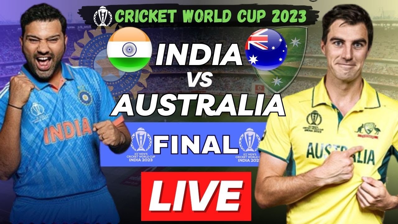 Live India Vs Australia, World cup 2023 Ahmedabad Live Match Score
