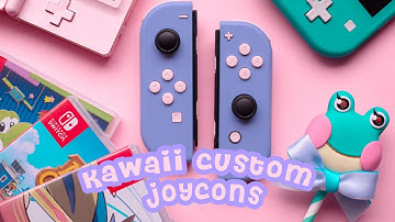 My new pastel kawaii custom joycons! eXtremeRate review 💕✨