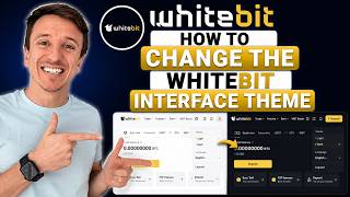 How To Change The WhiteBIT Interface Theme