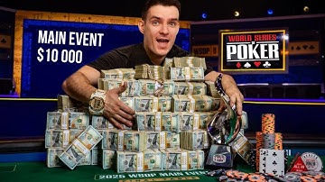 10 000 000$ за первое место! Финальный стол WSOP. Главное Событие - $100,000,000 призовых.