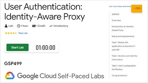 User Authentication: Identity-Aware Proxy | GSP499 | Google Cloud | QUICK-GCP-LAB | 2024 #qwiklabs