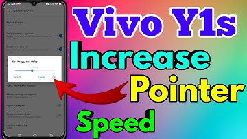 How To Increase Pointer Speed in Vivo Y1s | Vivo Y1s Me Pointer Speed Kaise Badaye