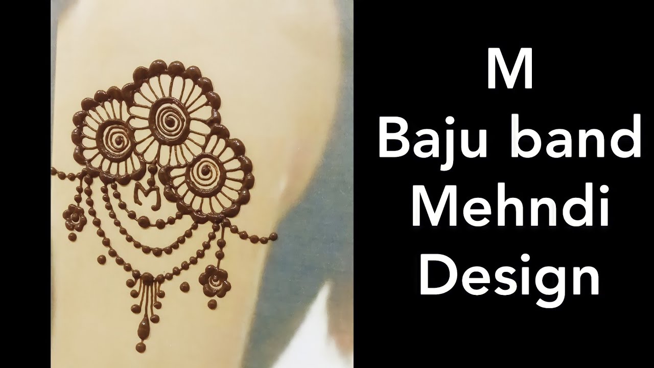 Heart Baju band Mehandi ll Baju band Tattoo ll Mehandi design for Baju  band ll Mastani Mehand  YouTube