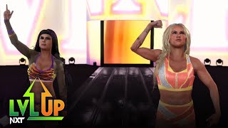 WWE 2K23 NXT NXT LVL UP KIANA JAMES & IZZI DAME VS SOL RUCA & DANI PALMER