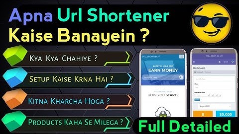 ❤️💜 How to Create Own Url Shortener | Detailed Video about Shortener, Safelink, Adlinkfly Redirect 