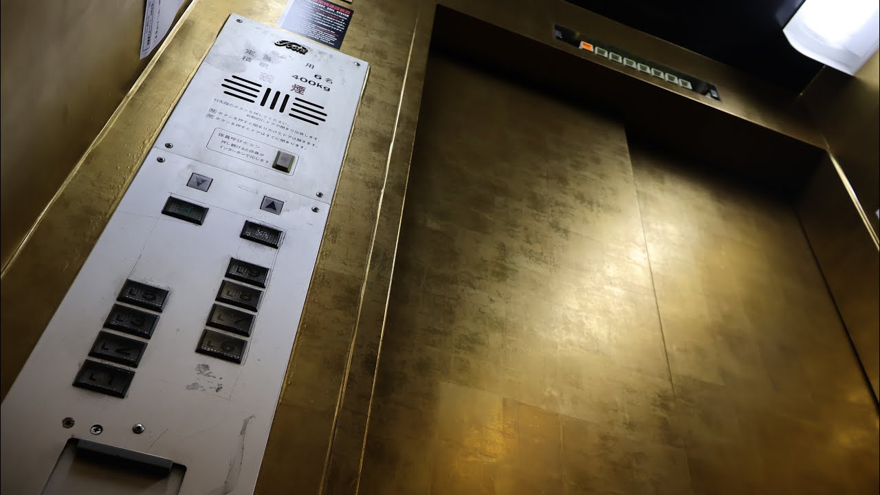 【現存せず】激レアな東芝製の古いエレベーター