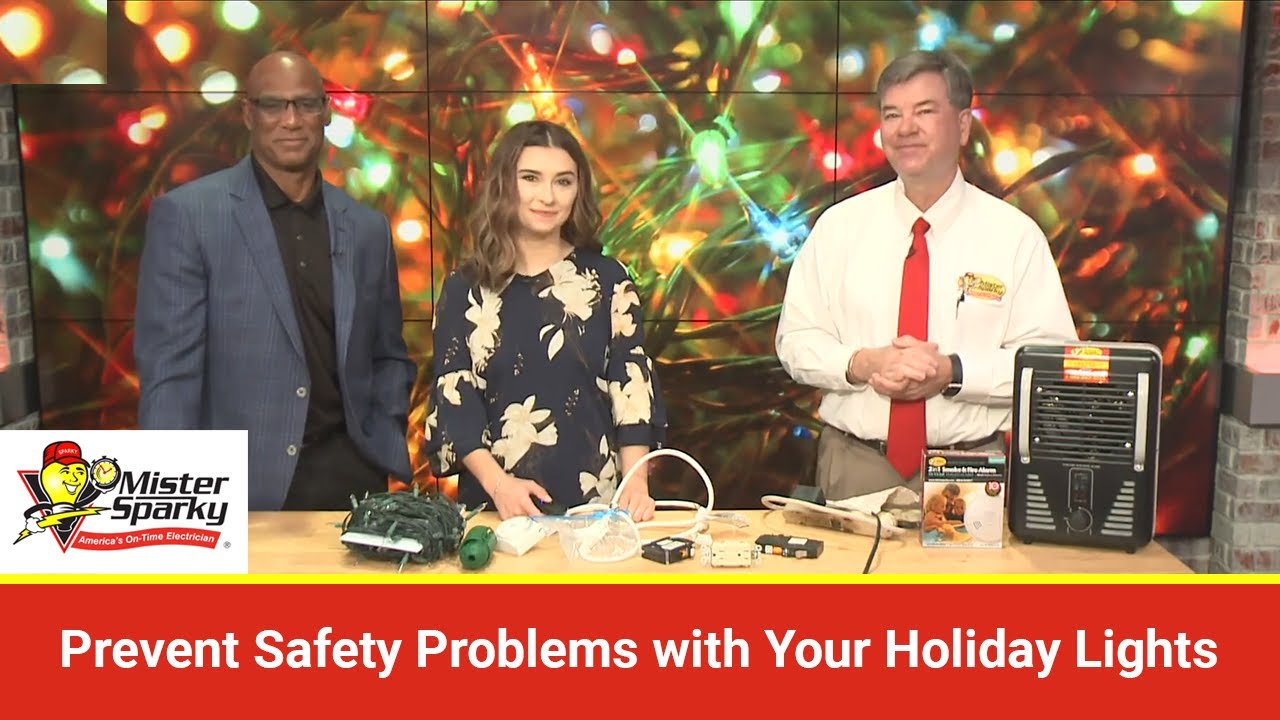 Keep Your Holiday Lights Safe with Tips from Mister Sparky by Wise
