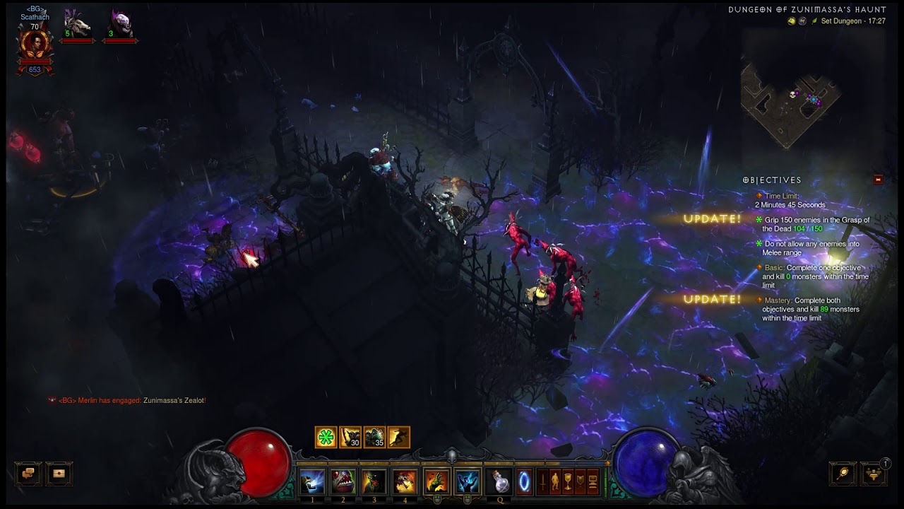 Diablo3 Season 22 Zunimassa’s Haunt Set Dungeons YouTube