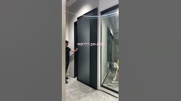 Cửa trượt không ray dưới, không ray trên - Cửa trượt bóng ma xu hướng cửa mới cho năm 2023