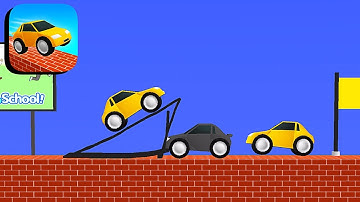 Draw Bridge ​- All Levels Gameplay Android,ios (Levels 65-68)