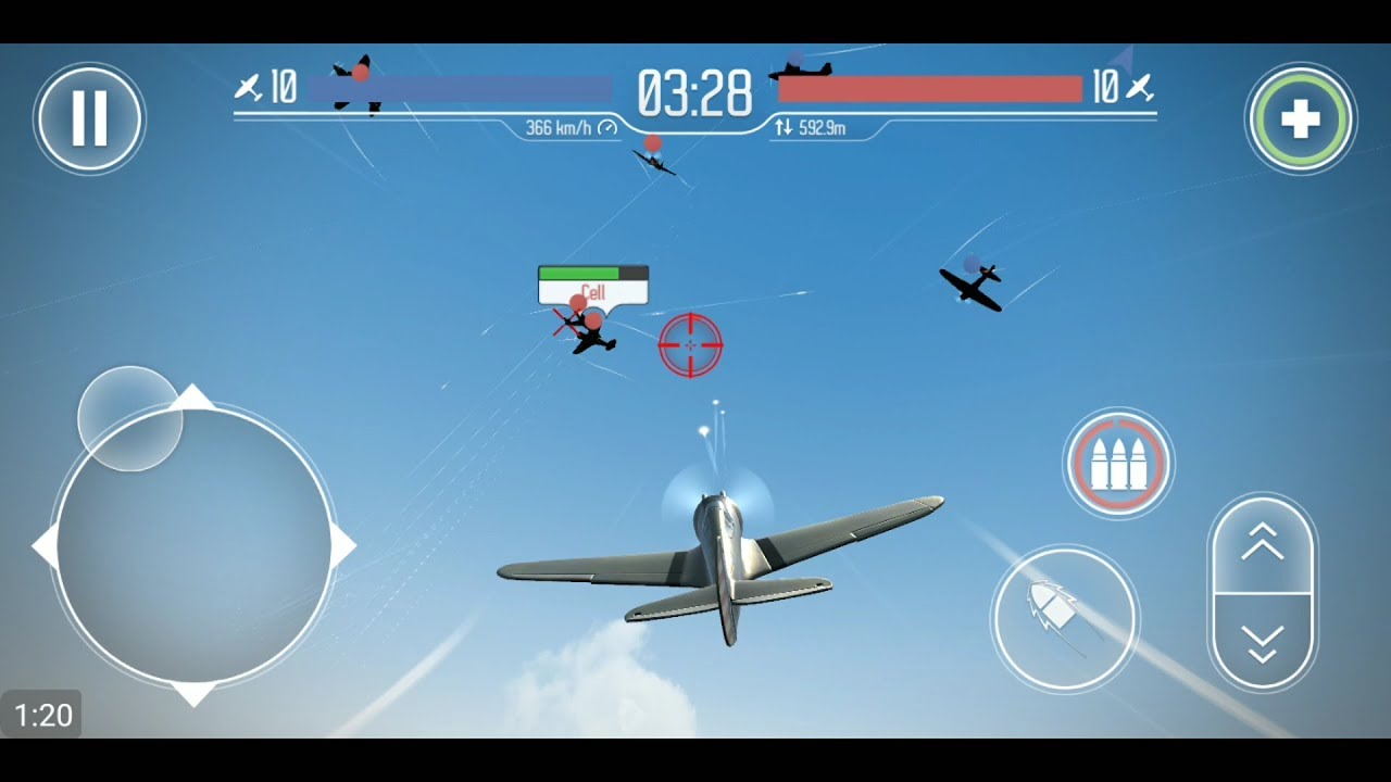 Sky Baron War of Nations (by PBL Games) warplanes battle