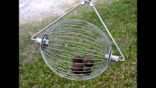 Holts Large Nut Wizard- Nut Picker Upper for Black Walnuts and Sweet Gumball Rake 17"
