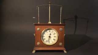 HOROLOVAR IGNATZ FLYING PENDULUM CLOCK