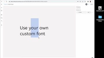 Working with custom fonts in Artboard Studio