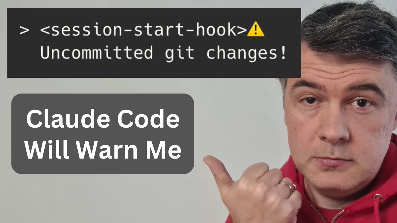 Claude Code Hook: Check Git Status When Running "Claude" - YouTube