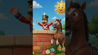 🥚 Humpty Dumpty Nursery Rhyme for Kids | 🎵🌈 #usa #usashorts #learningforkids #kidsrhymes