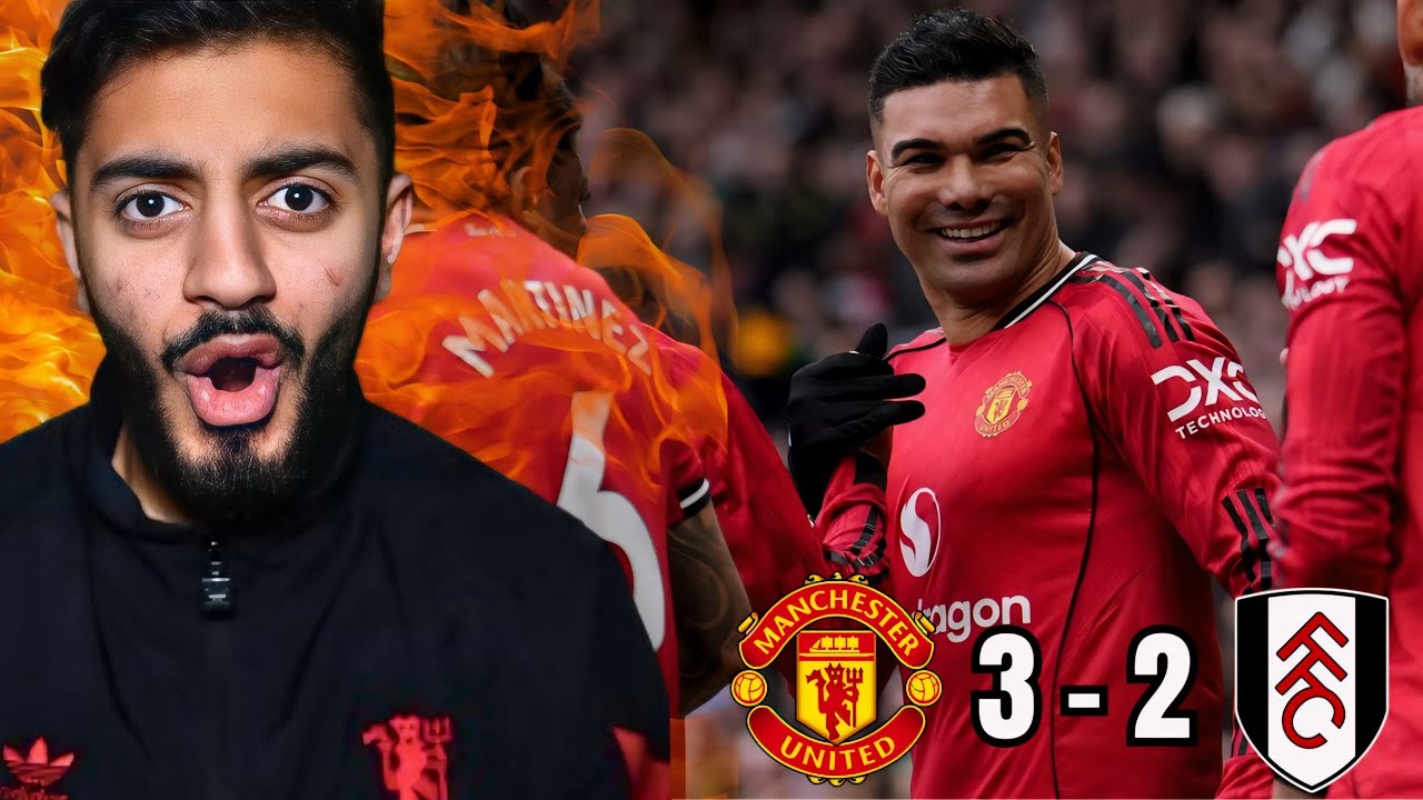 BRING ME THE PREMIER LEAGUE TITLE | Man United 3-2 Fulham Reaction