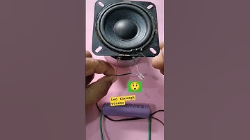 led blink 💡 with speaker woofer #viril #ideas #tips #tipstricks #trending #shortvideos #shorts