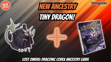New Dragonet Ancestry Guide! | Pathfinder 2e Draconic Codex Release