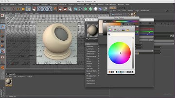 The Complete Robot - Texturing 01 - Material Scene