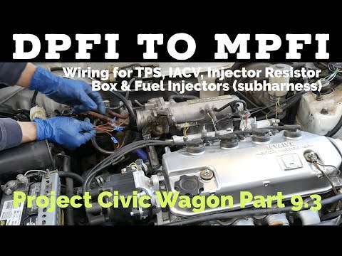 DPFI to MPFI Complete Wiring Guide - 88-91 Civic & CRX
