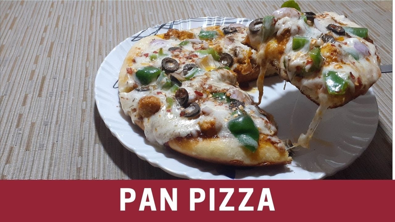 Pan Pizza Recipe How To Make Pan Pizza Easy Recipe Baavarchi YouTube