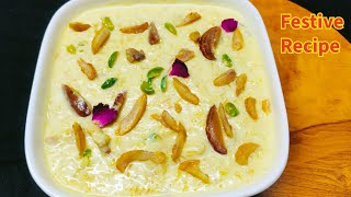 Sheer Khurmaeid Special Sheer Khurma Eid Special Sewai Recipe Sewai Recipedessertthetastybites