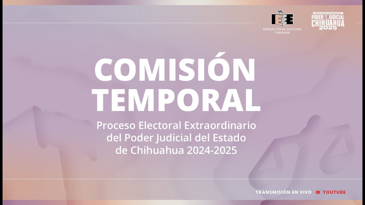 Año 2025 — 10a. Sesión Extraordinaria de la Comisión Proceso Electoral 2024-2025.