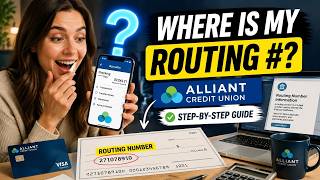 How to find your routing number with Alliant Credit Union