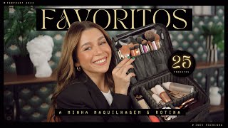 TODA A MINHA MAQUILHAGEM + ROTINA *25 PRODUTOS FAVORITOS* | Inês Rochinha