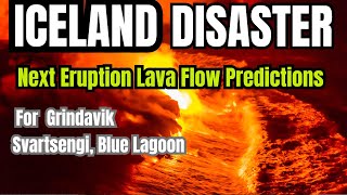 Almost 1 mile long Eruption expected with little warning #iceland #earthquake #volcano #grindavik