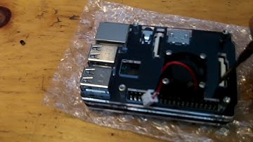 Eleduino Rasberry Pi3 Case Review Assembly and Fan Connection
