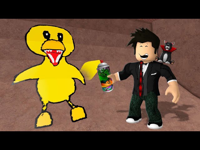 LOKIS DESENHANDO METADINHA  Roblox - Spray Paint 