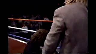 Dark Patriot (Doug Gilbert) defeated The Patriot (Del Wilkes) to win the GWF North American title.