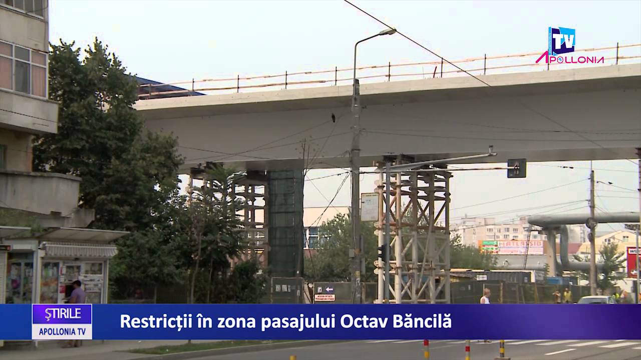 Restrictii Restrictii in zona pasajului Octav Bancila - YouTube