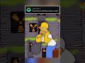 ☢️🍩🎨 Homer Simpson Drinking Nuclear Waste Drawing Speed Art | The Simpsons #Shorts